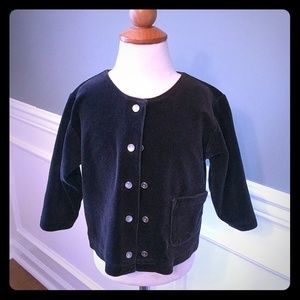 Black Velveteen Jacket